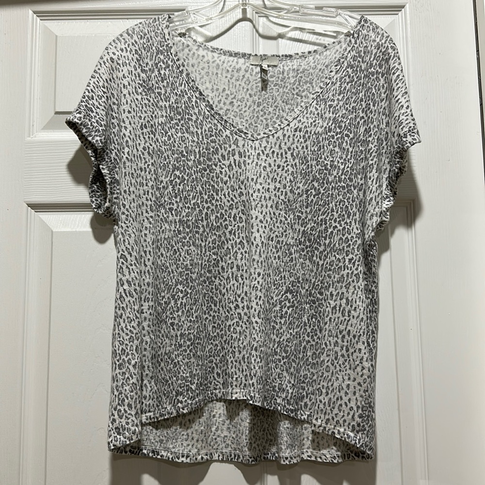 Joie Cheetah Print Top